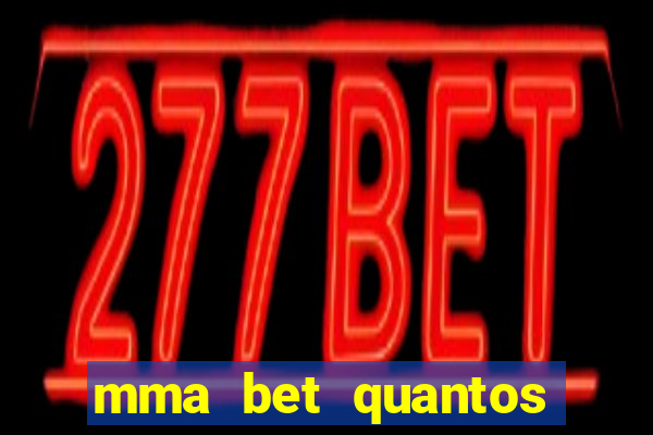 mma bet quantos saques por dia